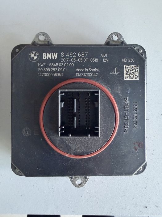 Moduł lampy BMW G11 G12 G30 G31 G32 PRZETWORNICA LED 8492687