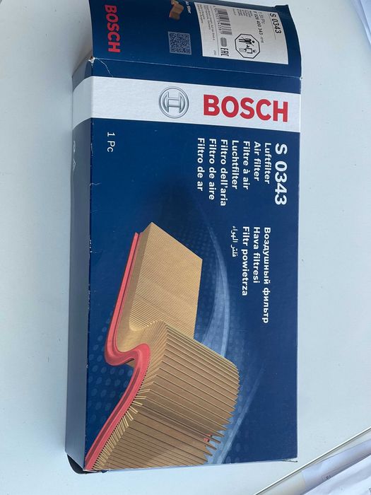 Filtr Powietrza Bosch S 0343 / F 026 400 343 Nowy RENAULT DACIA NISSAN