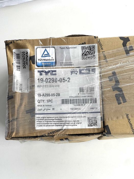 Halogen Lampa Przeciwmgielna Lewa TYC / Polcar VW Polo IV Fox Seat Ibiza Leon Altea